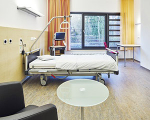 Einbettzimmer ohne Chefarzt-Behandlung