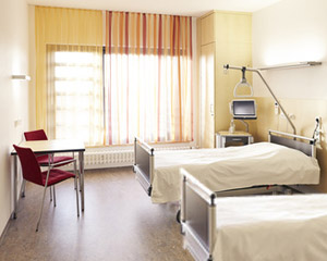 Zweibettzimmer ohne Chefarzt-Behandlung