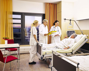 Zweibettzimmer mit Chefarzt-Behandlung