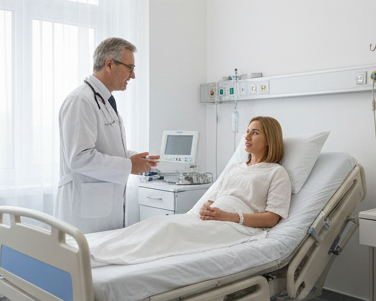 Einbettzimmer mit Chefarzt-Behandlung